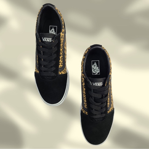 Vans Cheetah Print Ward Platform Sneaker - Picture 5 of 9
